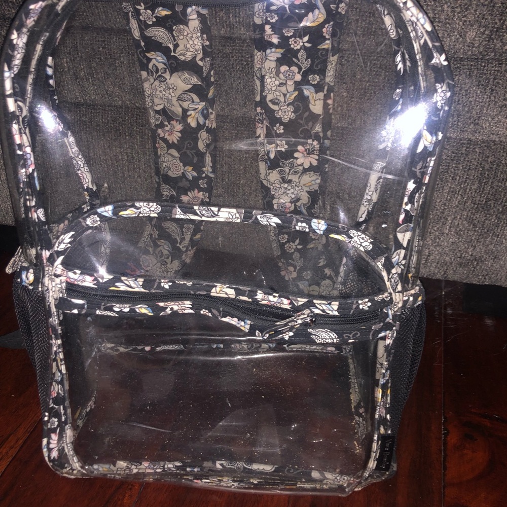 Clear backpack from Vera Bradley